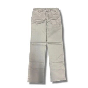 Lands’ End Kids Beige Chino Pants Size 8 Unisex Casual Straight Leg